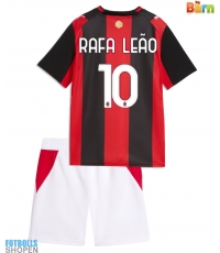 Billiga AC Milan Rafael Leao #10 Hemmatröja Barn 2026-27 Kortärmad (+ Korta byxor)